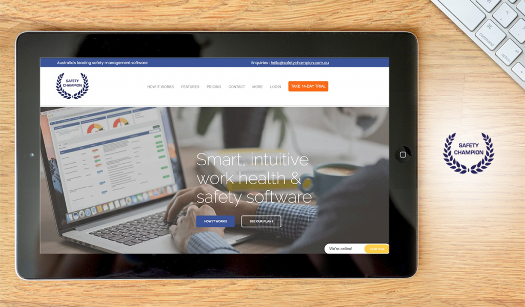 Safety Champion dashboard