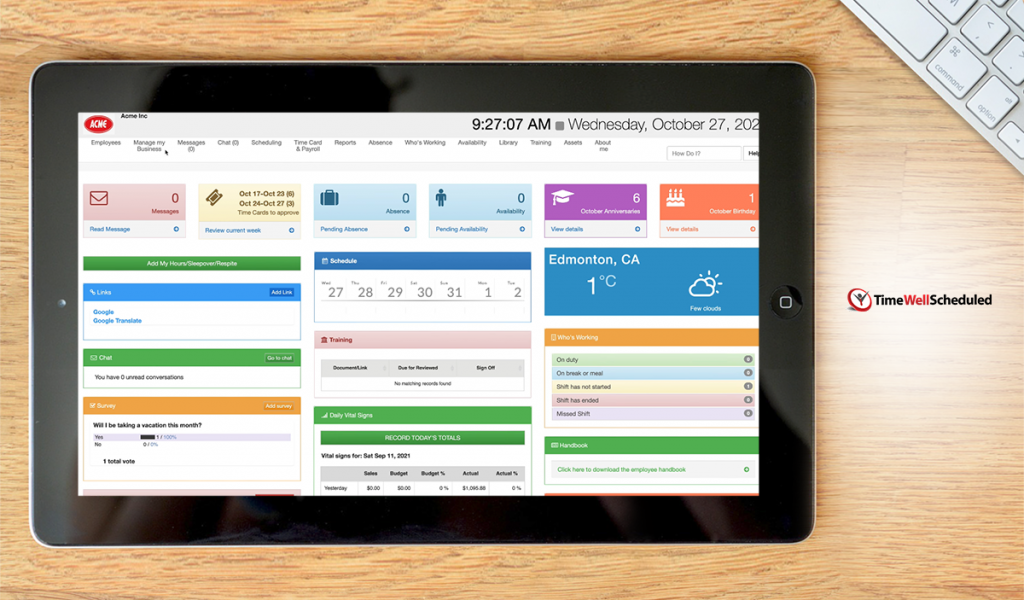 timewellscheduled-dashboard