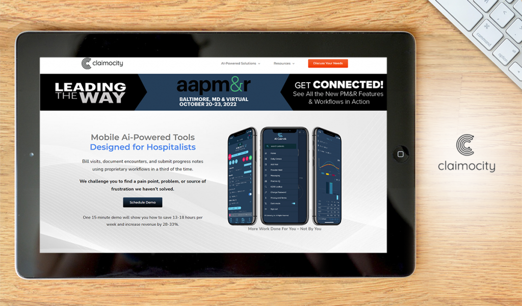 Claimocity dashboard