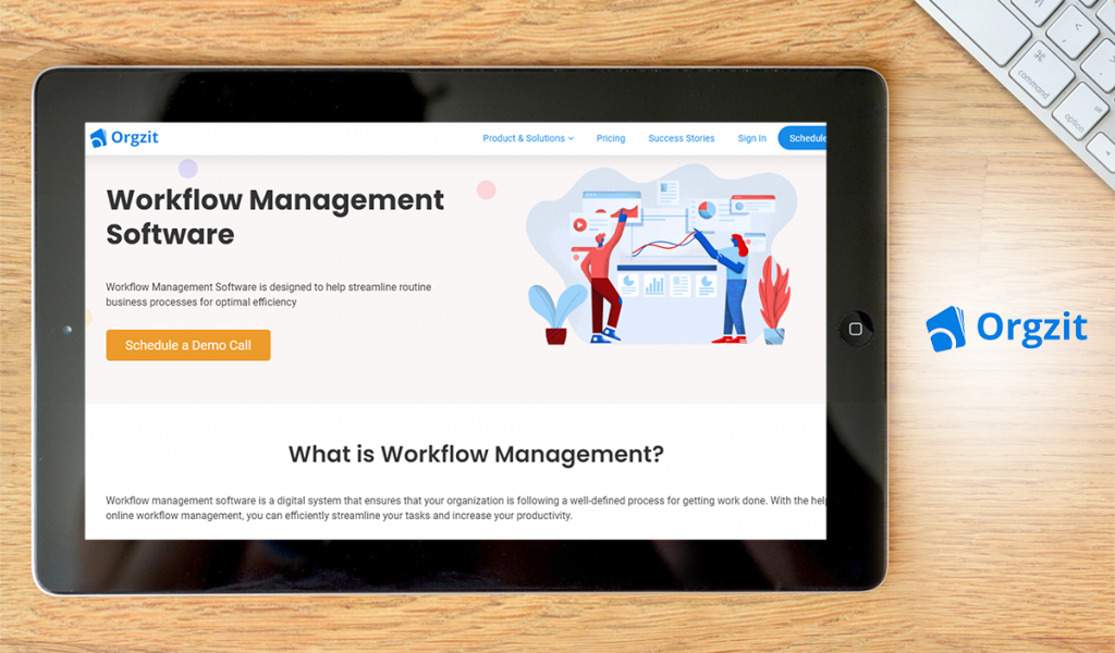 Orgzit dashboard