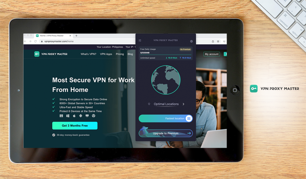vpn proxy master dashboard