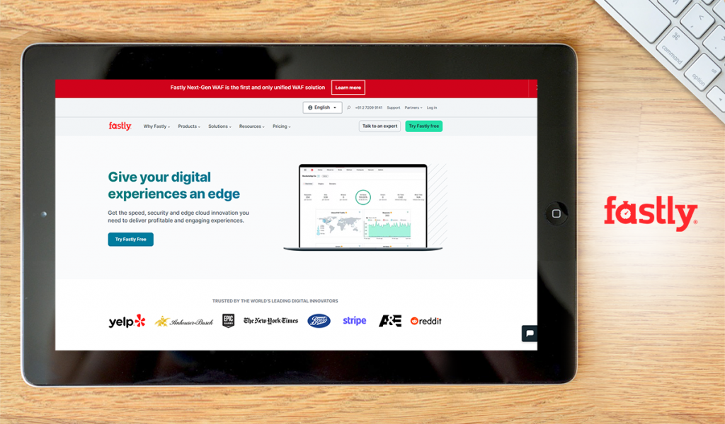 Fastly dashboard