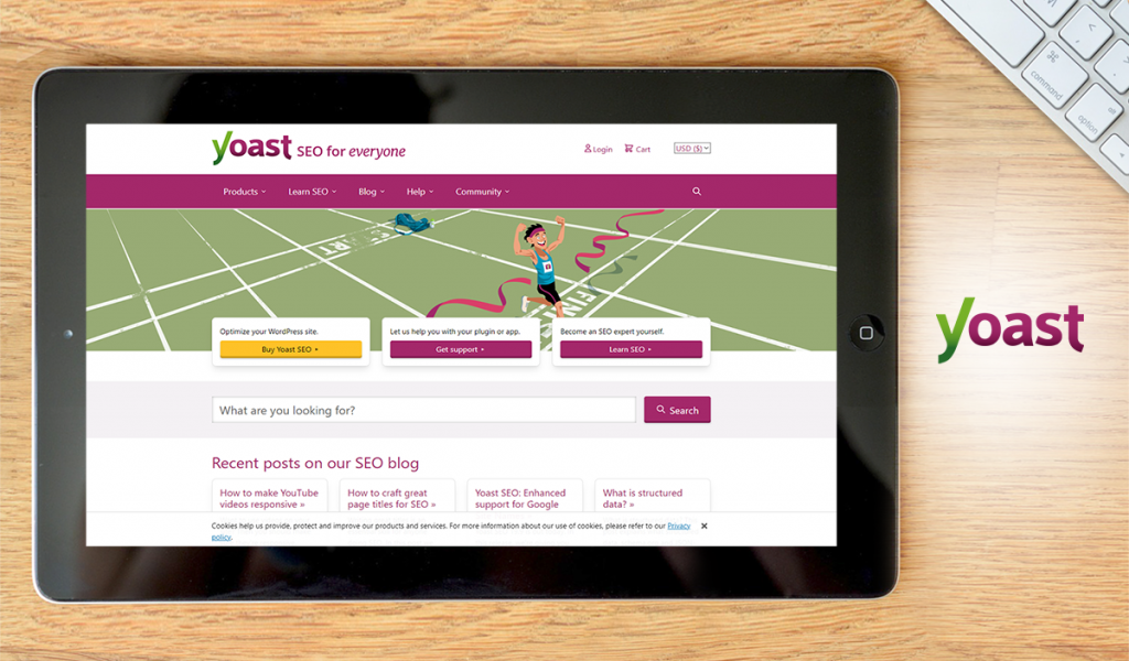 Yoast dashboard