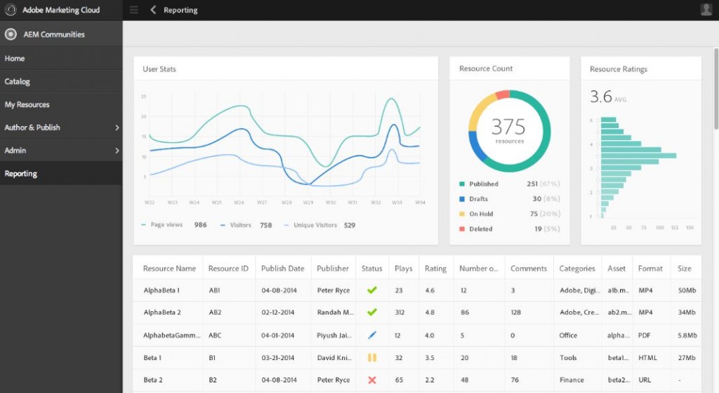 Adobe Experience Manager Analytics