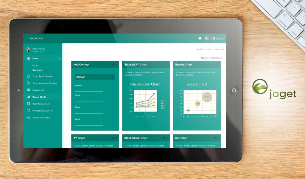 Joget Workflow dashboard