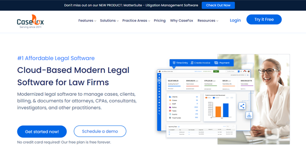 CaseFox Reviews: Pricing & Software Features 2024 - Financesonline.com