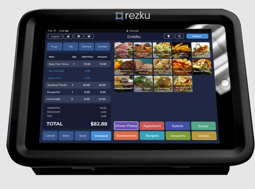 Rezku dashboard